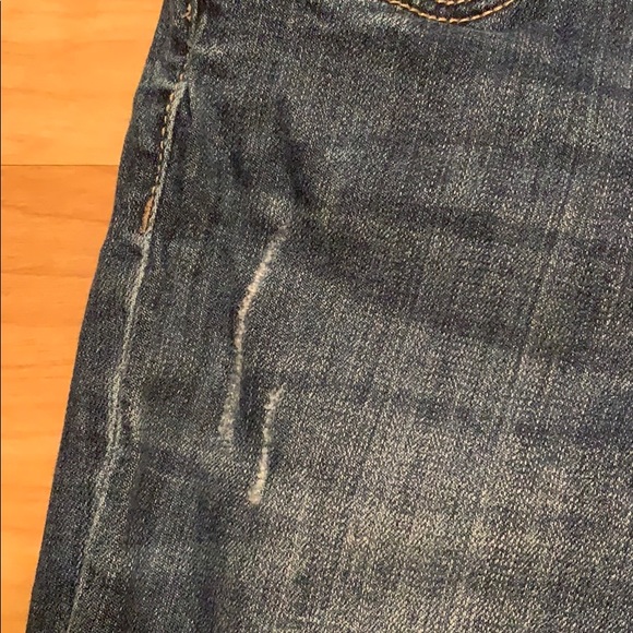 Kut from the Kloth Distressed Denim Jeans Sz 6 - Picture 4 of 12